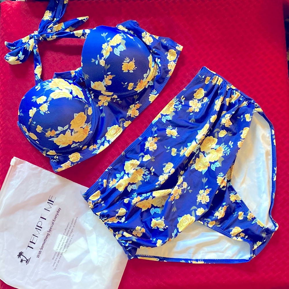 NWT high waisted bikini